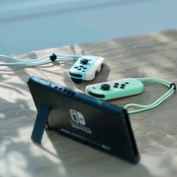 NINTENDO SWITCH ANIMAL CROSSING NEW HORIZONS SPECIAL EDITION CONSOLE (BR… - Picture 6 of 11